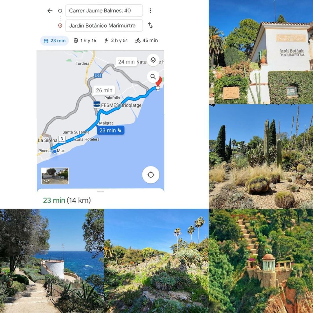 Apartamento En La Costa Del Maresme Pineda de Mar Kültér fotó